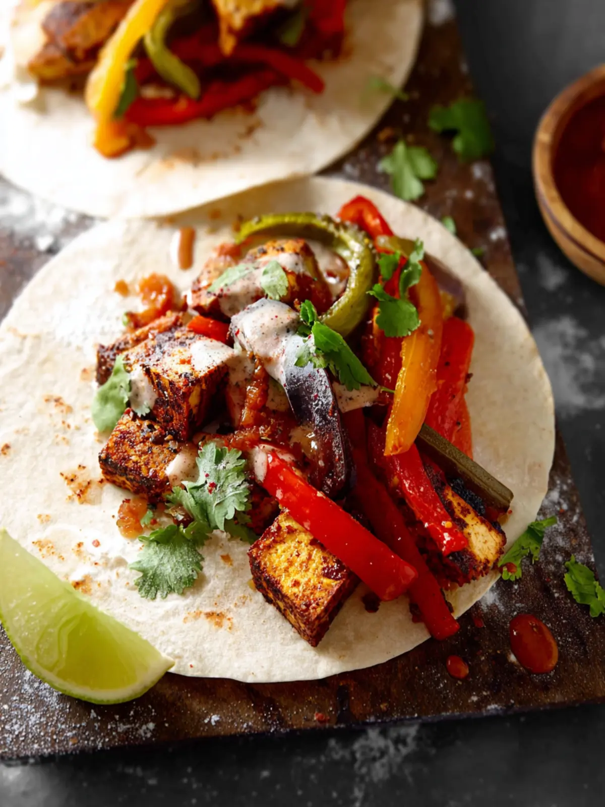 Vegan Tofu Fajitas Second Image ln5wvi