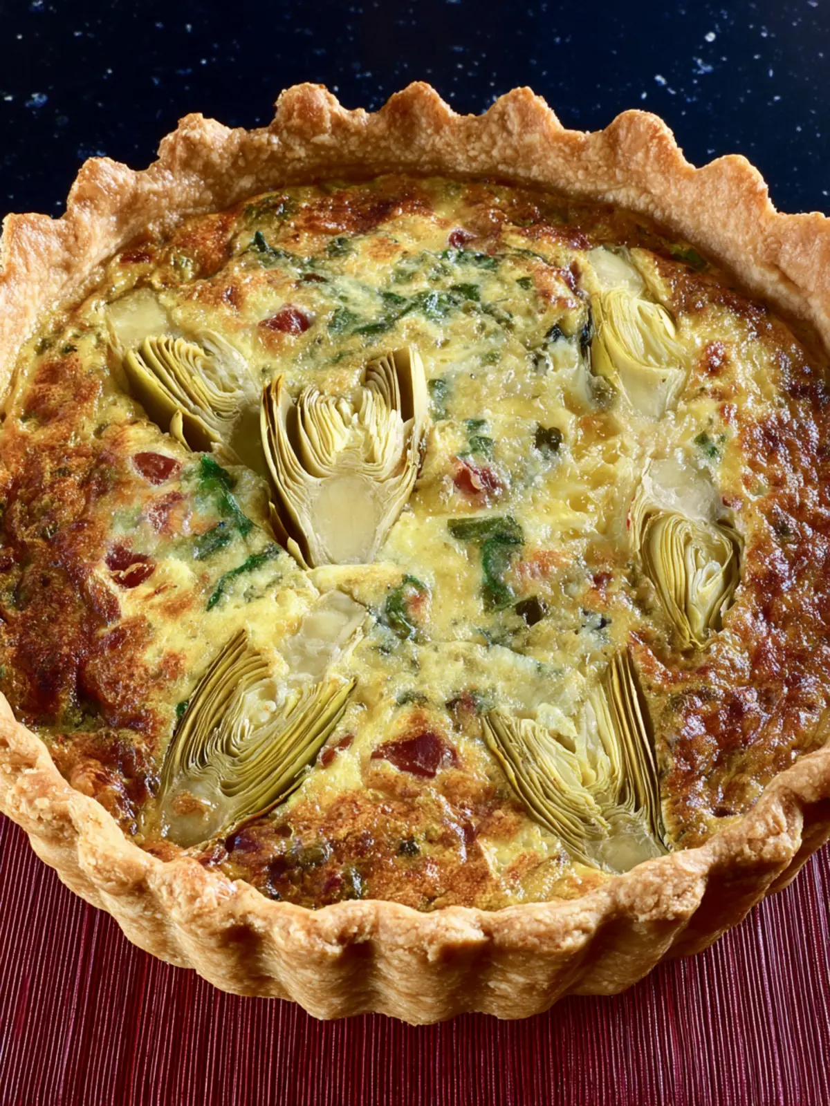 Artichoke Quiche First Image