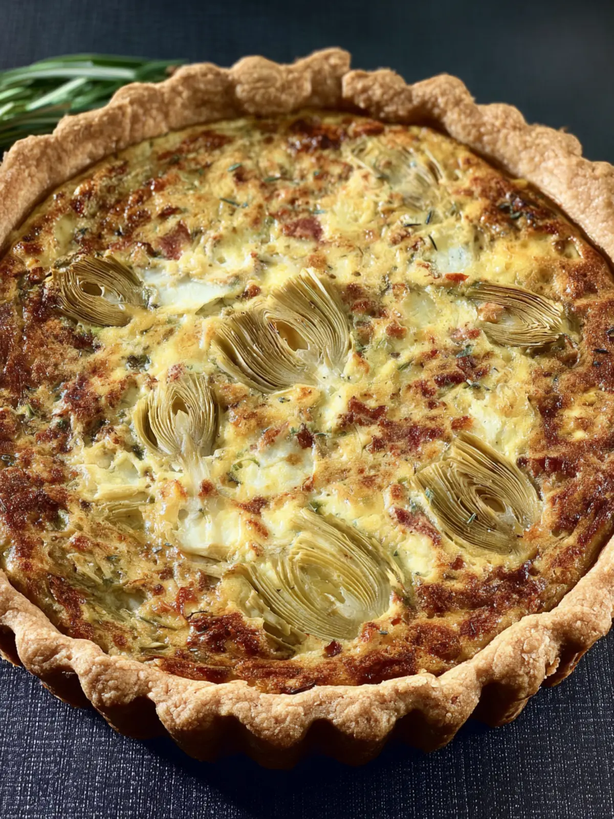 Artichoke Quiche Fourth Image y4u4mu