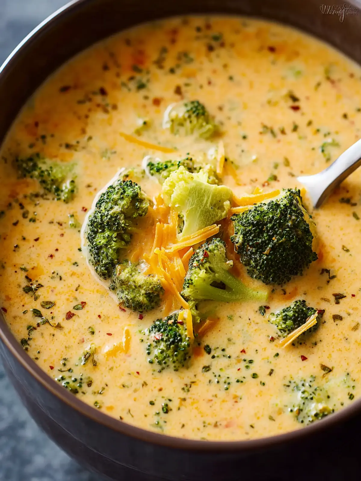 Instant Pot broccoli cheddar soup Third Image oeqsrf