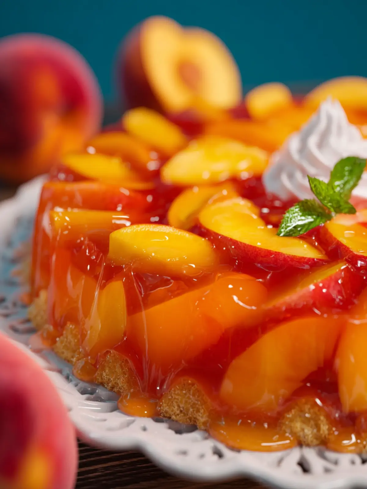 Peach Jello Pie First Image