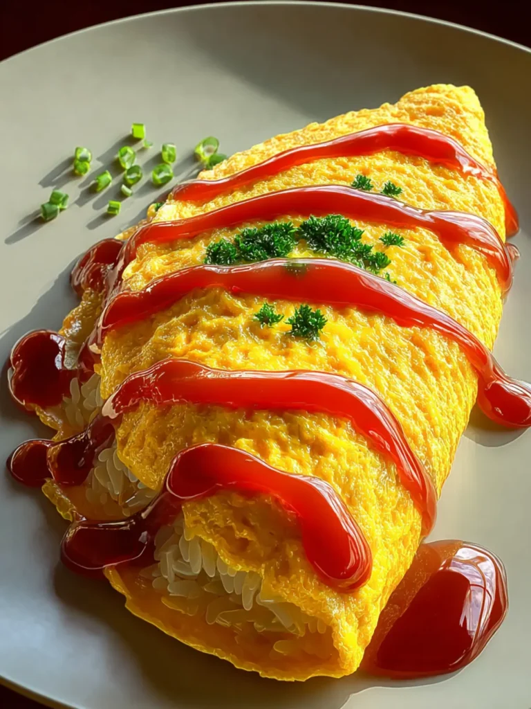 creamy omurice japanese rice First Image