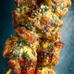 garlic parmesan chicken skewers First Image