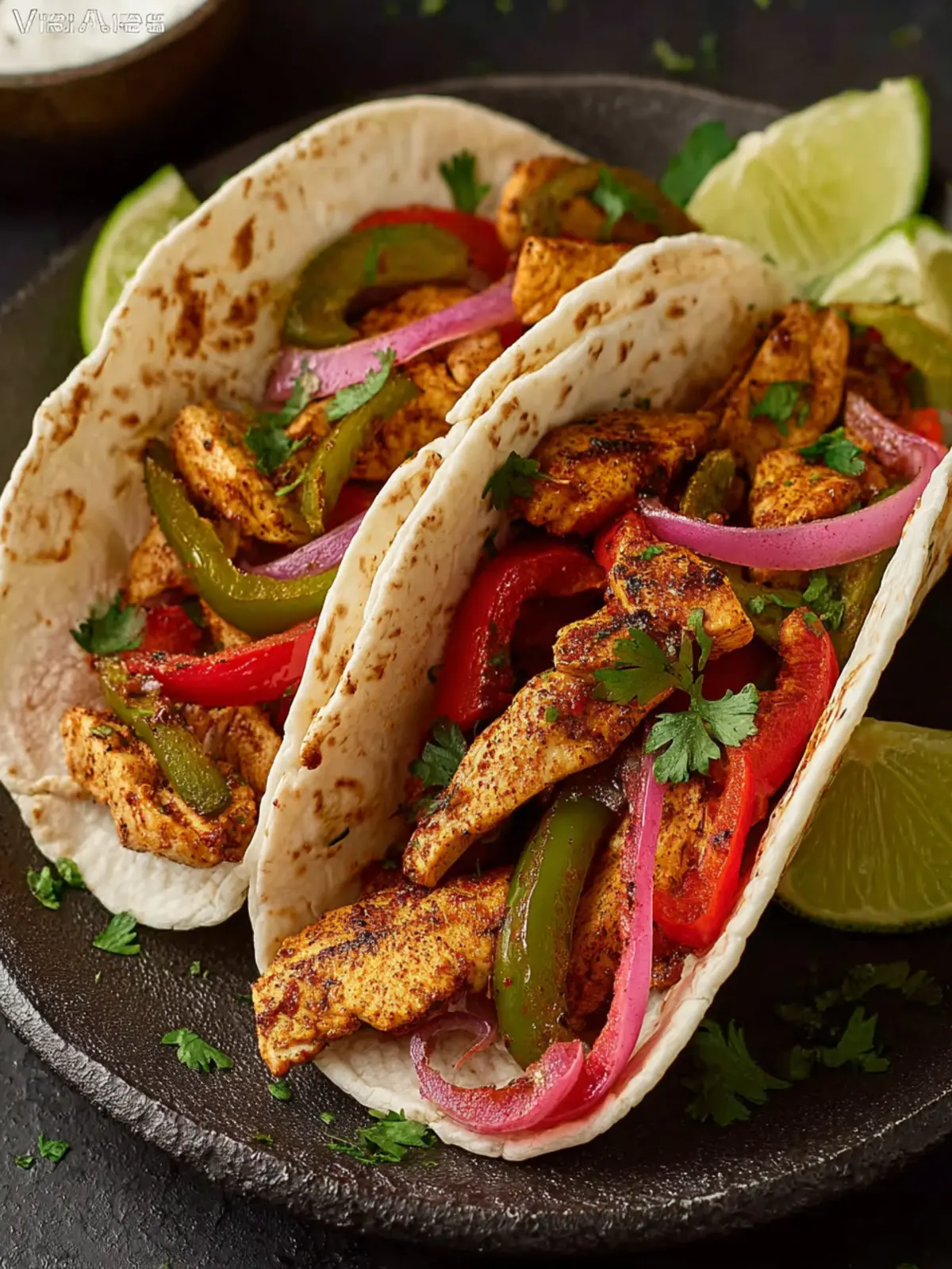 honey lime baked chicken fajitas Second Image oj6zoh