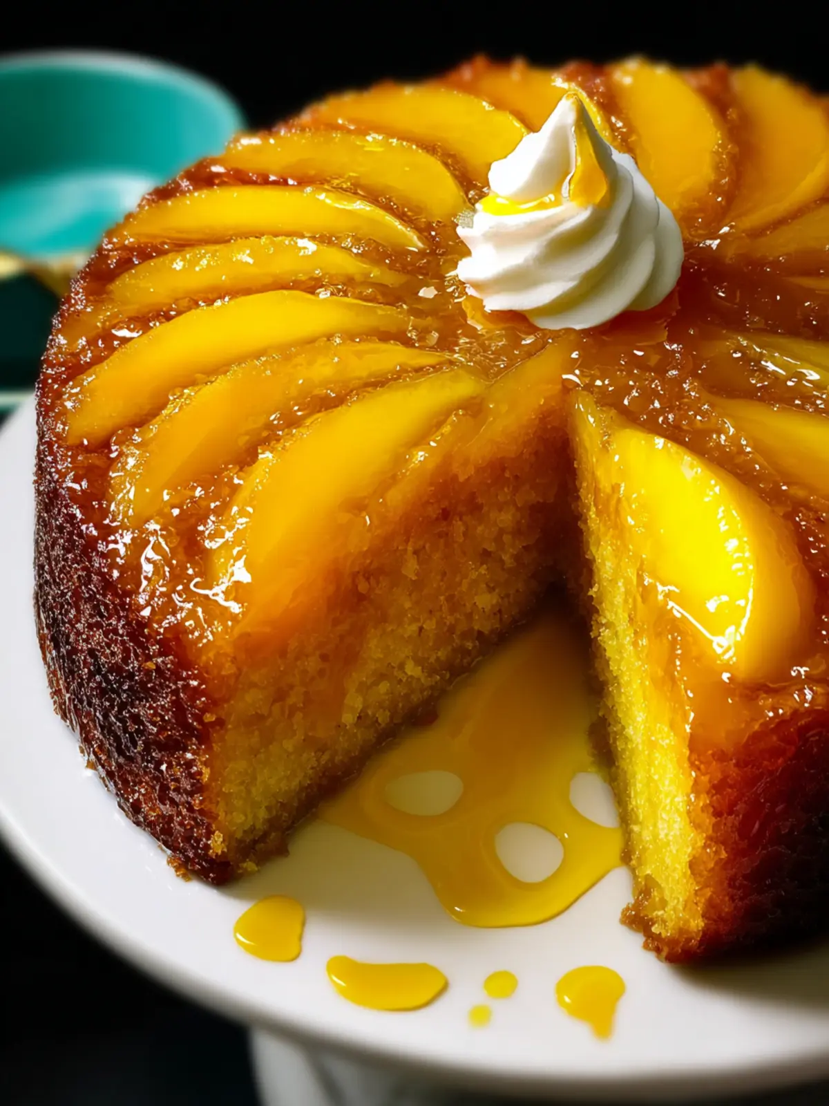 mango upside down cake First Image